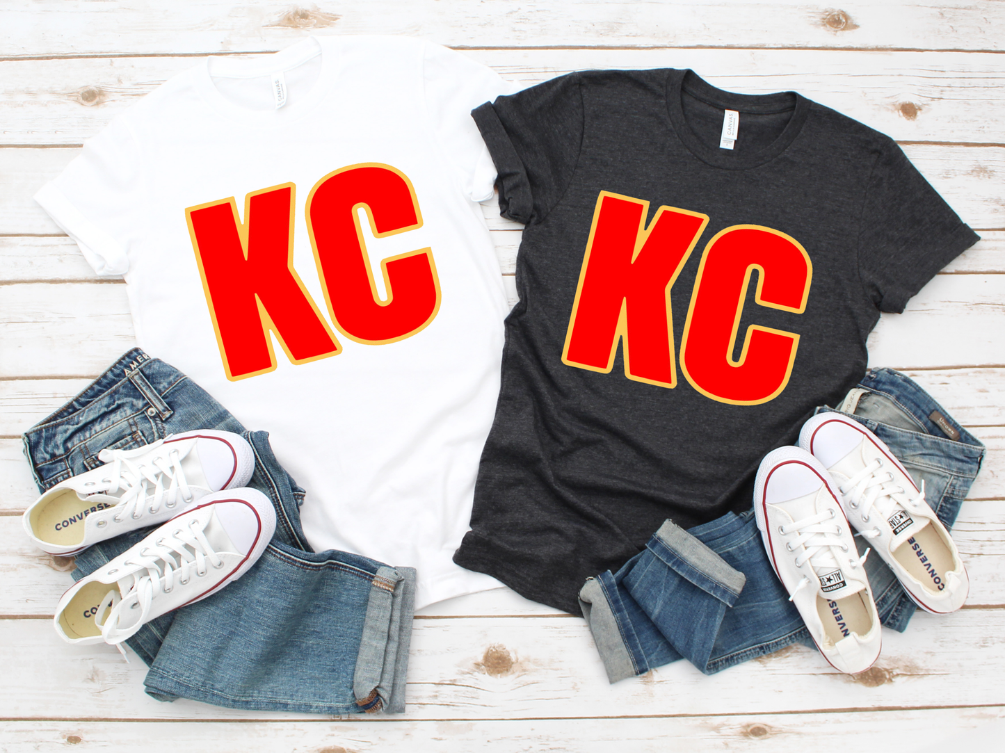 Kansas City | Black Kansas City Shirt | KC Graphic Tee | Kansas City Shirts for Him | Cute Super Bowl Shirts for Her | Plus Size Football T-Shirt