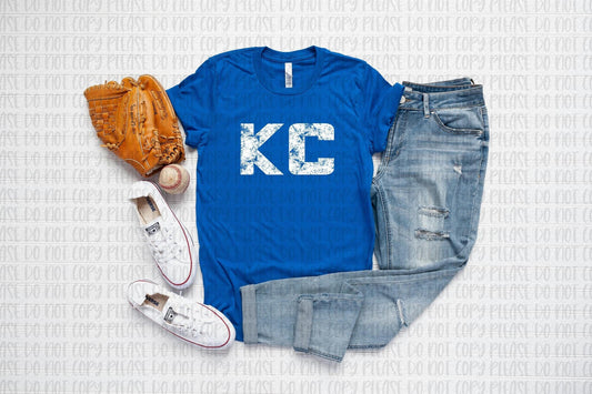 KC Shirt | Kansas City Shirts for Him | Plus Size KC Graphic T | Kansas City Baseball Tee | Kansas T-shirt | KC Soccer T Shirt for Her