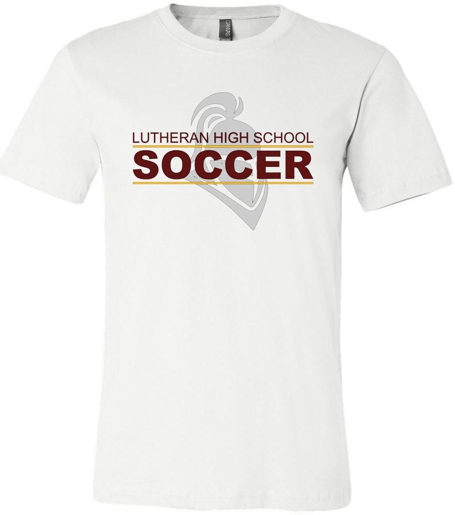 Lutheran Knights Soccer Shirt | LHS Spirit Wear | Soccer T-Shirt | Knight Shirts