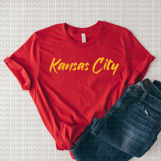 Kansas City Shirt | KC Graphic Tee | Baseball Raglan | Kansas City Shirt | Cute Super Bowl Shirts | Football